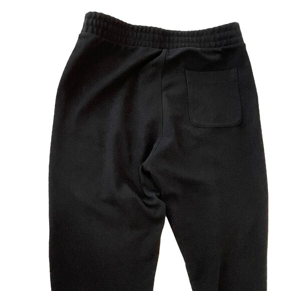 Uniqlo Black Small Ankle Length Knit Dress Pants Elastic Waistband Drawstring - Picture 6 of 12